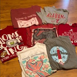 university of alabama tshirts